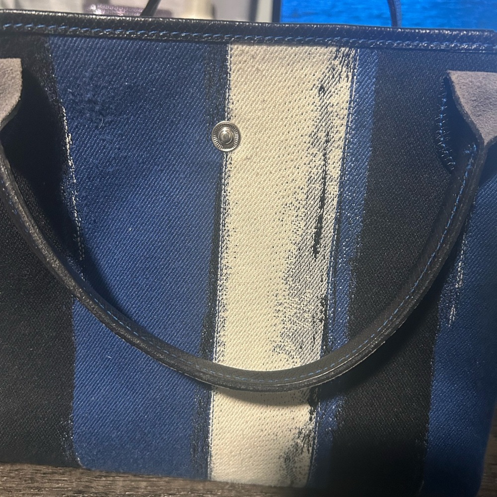 Longchamp striped canvas tote - Picture 5 of 15